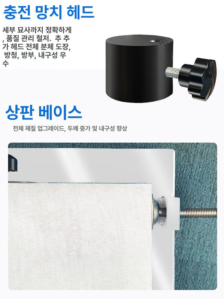 실크스크린 인쇄기 대형 롤러대 수동 클램프 고정 32 x 44cm 두꺼운 알루미늄 중형 - 상세 이미지 5