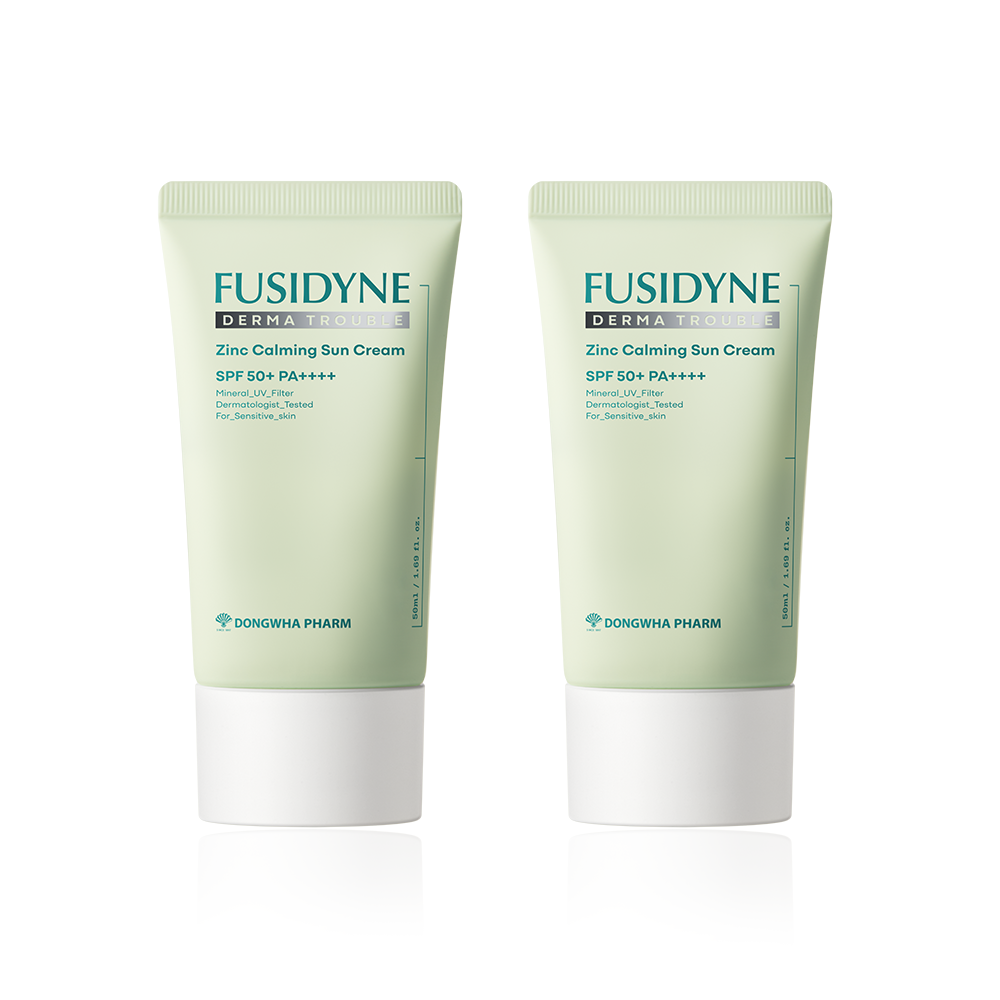 동화약품 후시다인 더마트러블 징크카밍 (SPF50+) 50ml, 2개 제품 이미지