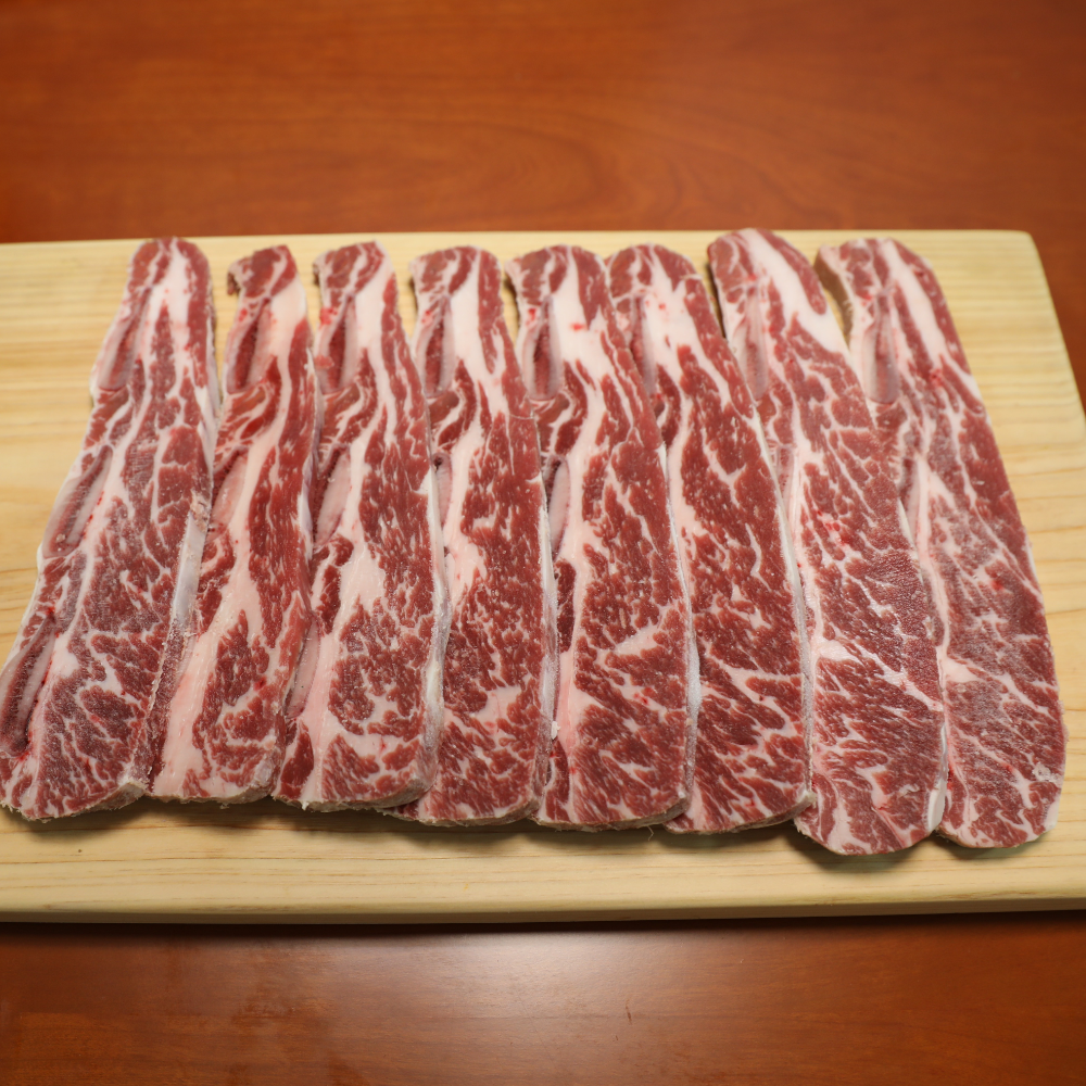 생 LA 갈비 꽃갈비 초이스등급 2kg 구이용 김고기 - 상품 이미지