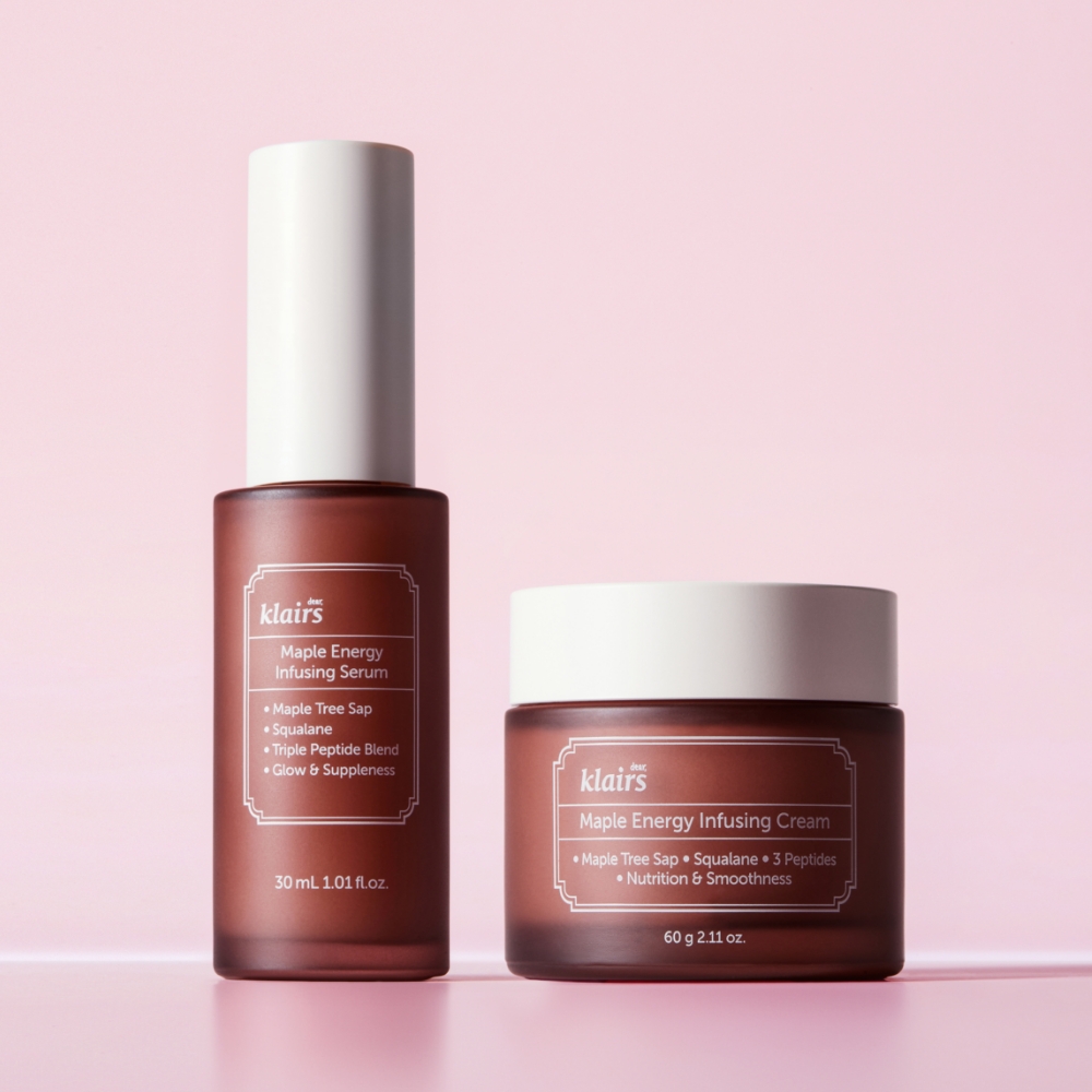 [라운지전용] 클레어스 메이플 에너지 인퓨징 세럼 30ml + 인퓨징 크림 60g 2종 세트