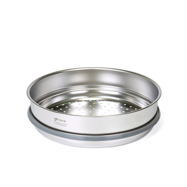 키친아트 무연마제 찜기 스텐304 찜판 무연마 채반 스티머 28cm 이미지 8