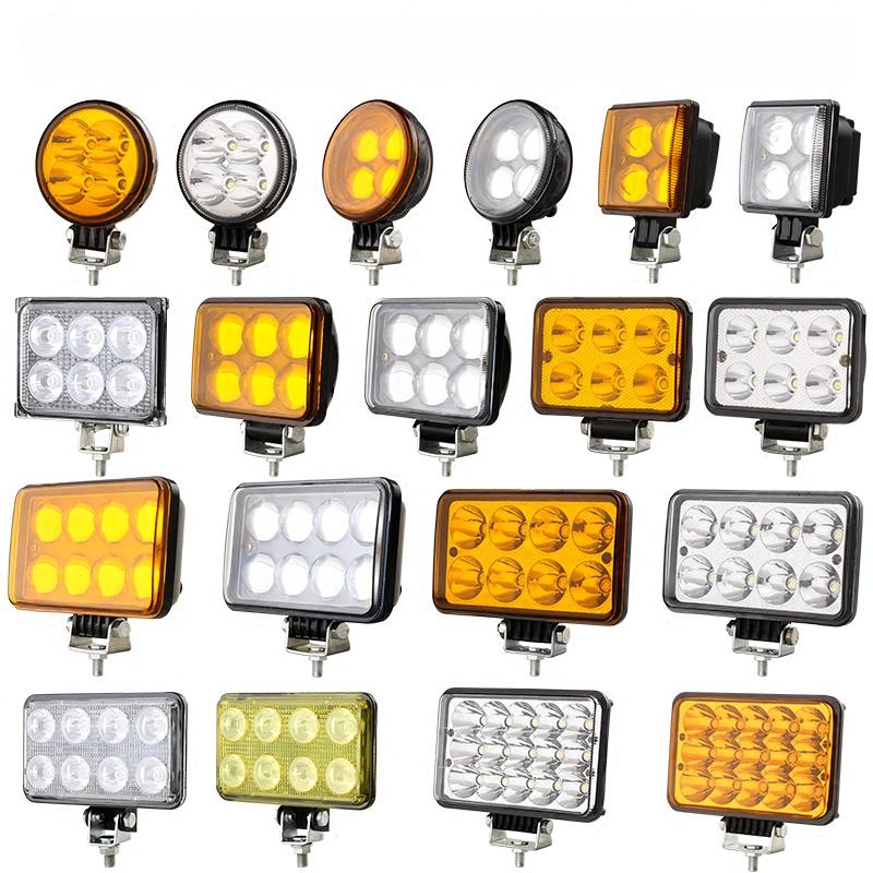 차량 작업등 메가트럭 후진등 작업용 LED 탑차 써치등 D5S 5인치 15구 90W 와이드 - 상세 이미지 4