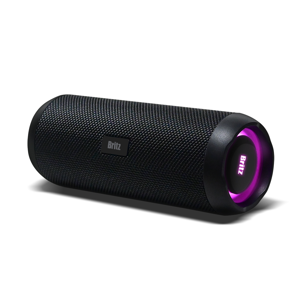 브리츠 BZ-MV5000 포터블 블루투스 스피커 레인보우 LED 고출력 14W - 상품 이미지