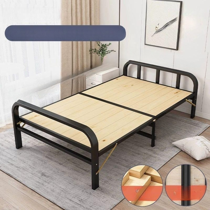 접이식 침대프레임 철제 간이침대 매트리스 깔판 원룸 침대받침 - 상세 이미지 2