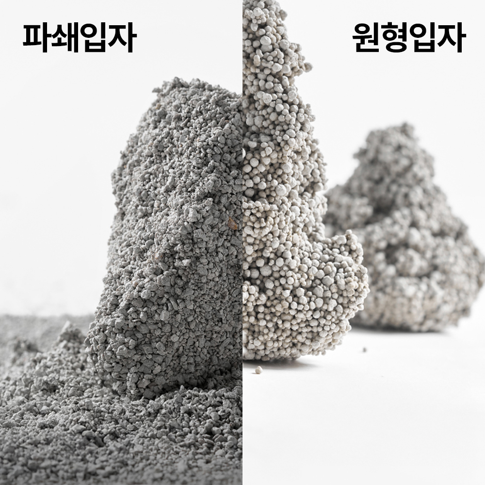 페페 피단 벤토 오리지널 고양이모래 (파쇄형/라운드형) 2.4kgX4팩 이미지 6
