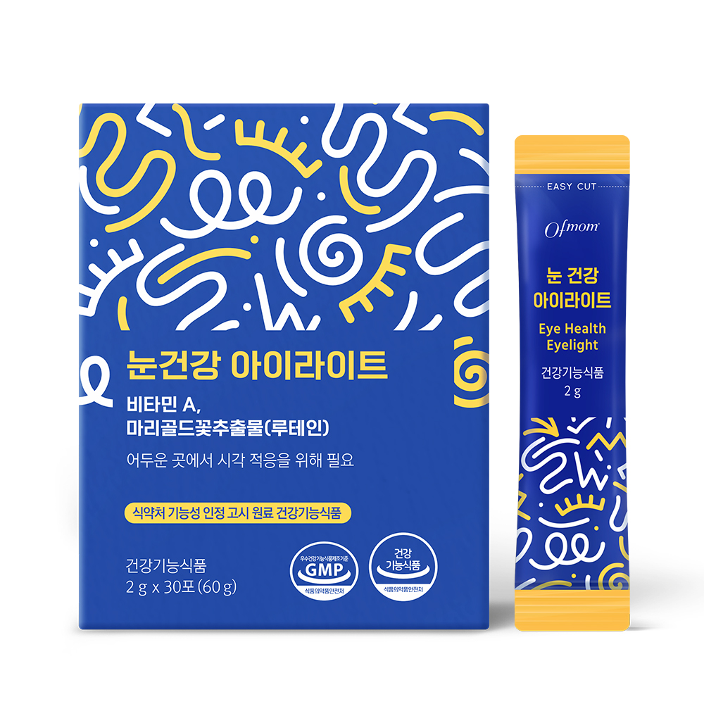 오브맘 눈건강 아이라이트 30포 1개월분 - 상품 이미지