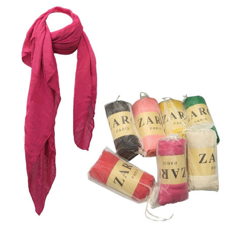 자로코리아 자로 알고돈 칼라 롱 스카프 가을겨울용 잔무늬