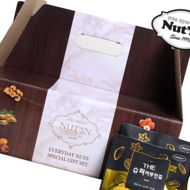 넛츠앤 하루견과 선물세트 - 슈퍼하루한줌 50봉 - 상품 이미지