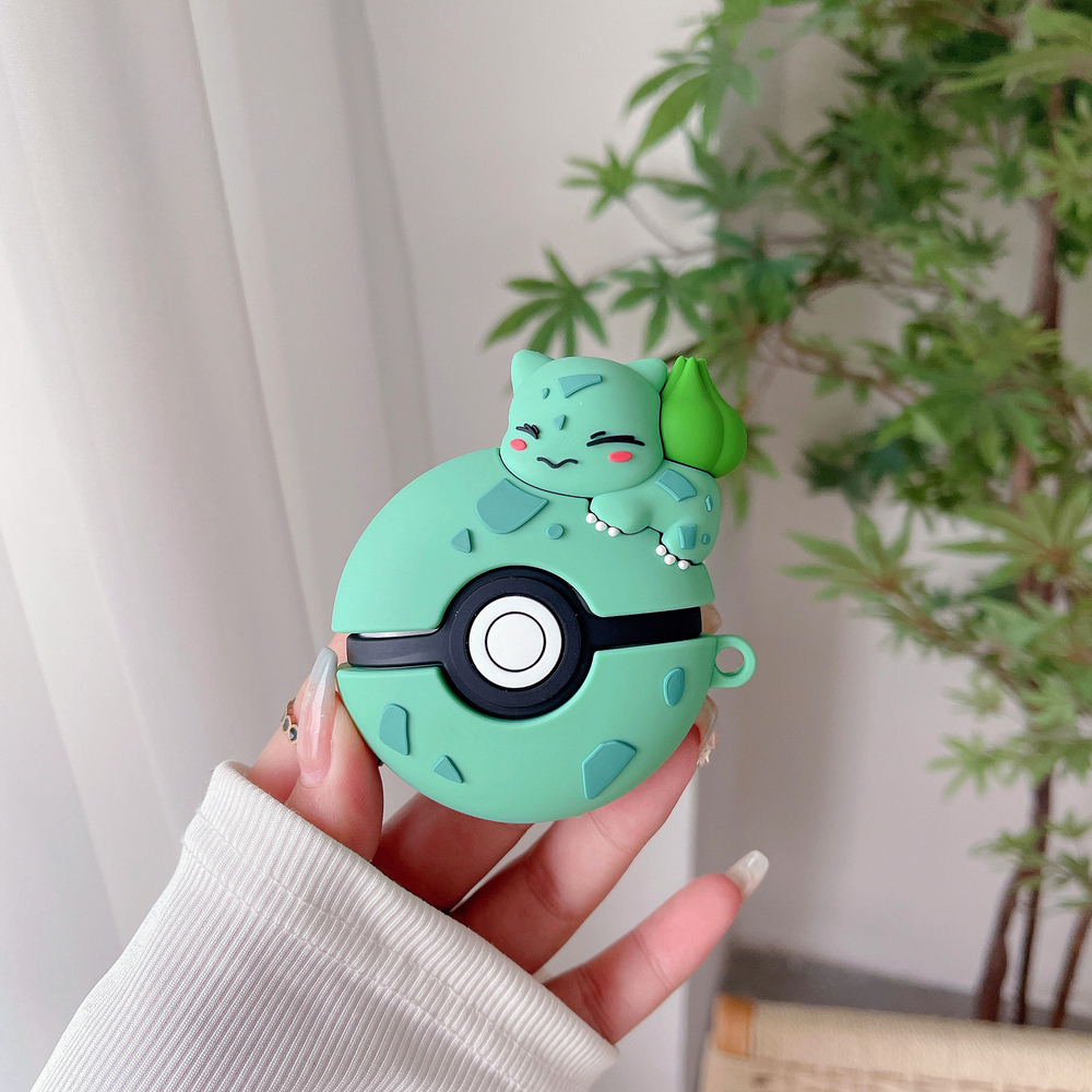 갤럭시 버즈3 버즈3프로 FE3 케이스 이상해씨 몬스터볼 포켓몬 귀여운 키링 커버 제품 이미지