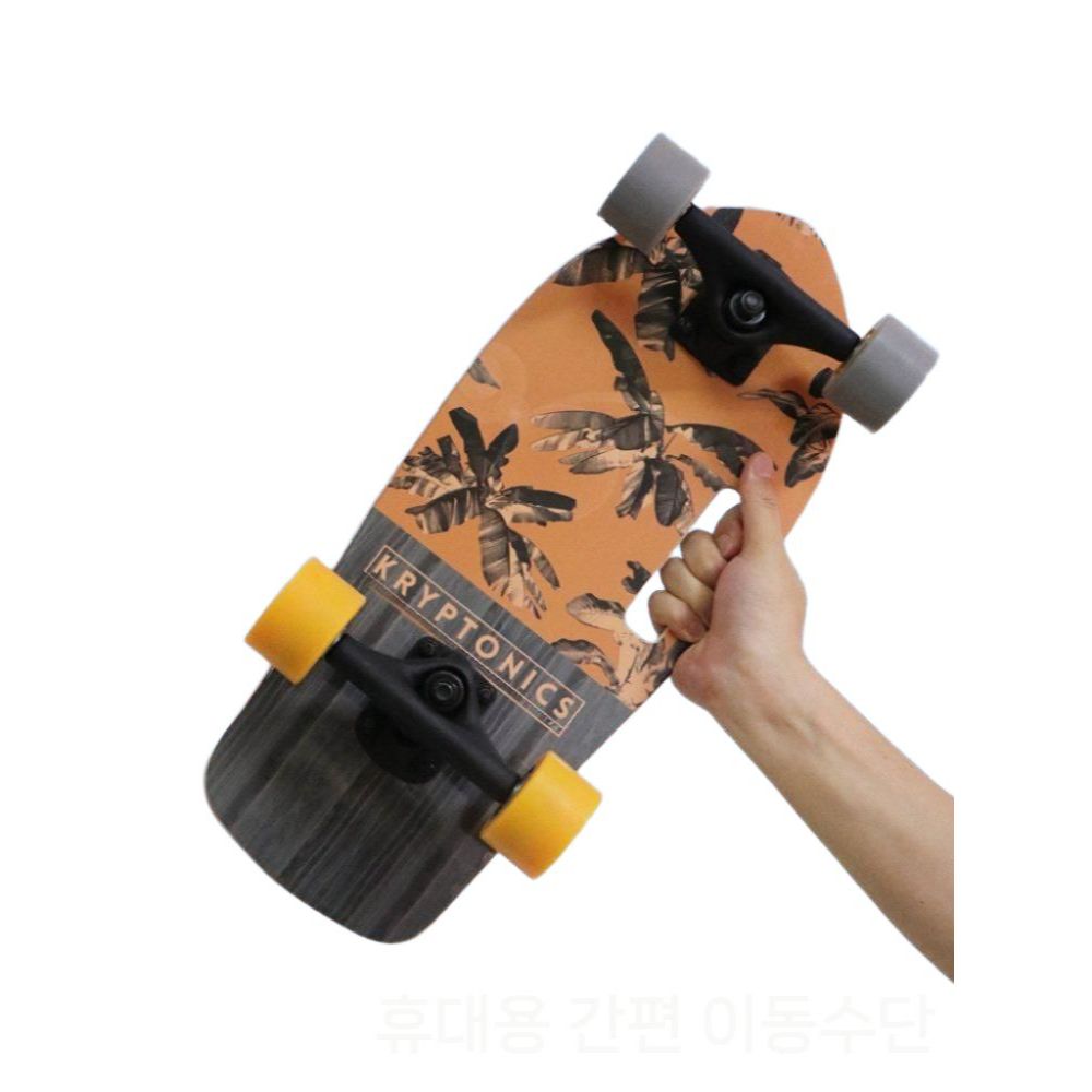 미니 스케이트보드 휴대용 크루저보드 소형 바퀴 모터 스케이트 초보자용 - 상품 이미지