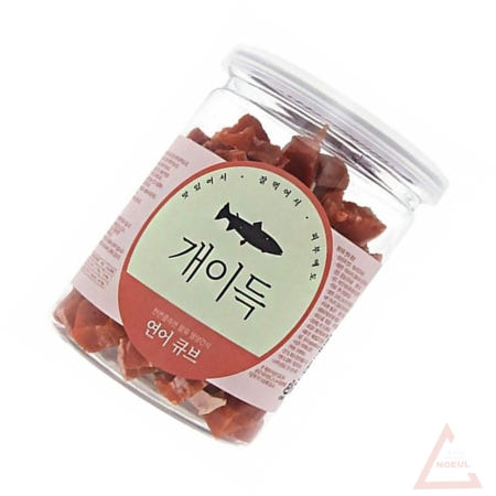 별추샤인 개이득 200g 연어 큐브 식욕증진 고단백간식 훈련간식