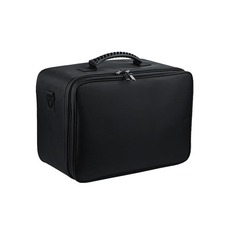 메이크업 정리함 재료 보관함 미용실용 네일 수납함 멀티 블랙 메인 이미지 스타일 - 상세 이미지 5