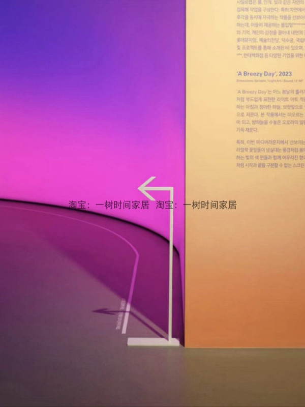 사무실표지판 화살표 표지판 철제 스탠딩 디스플레이 홍보 이정표 방향 관광지 전시회 행사장 - 상세 이미지 4