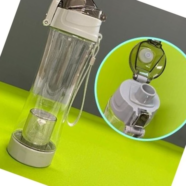 원터치 트라이탄 녹차물병 600ml 젖병소재 - 상품 이미지