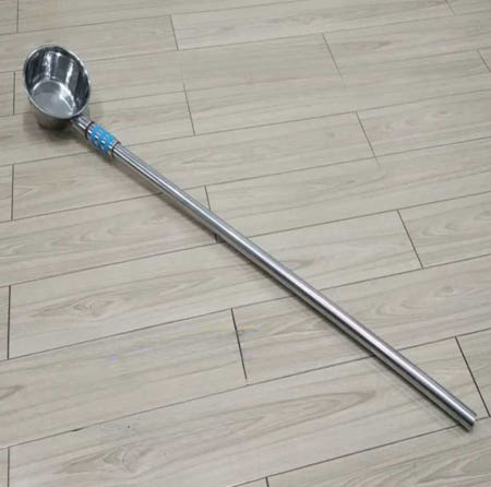 상세설명참조 [해외]긴 국자 대형 업소용 길이조절 손잡이 12cmL0.7-1.2m500ml 급식 1. 12cm L0.7-1.2m 500ml