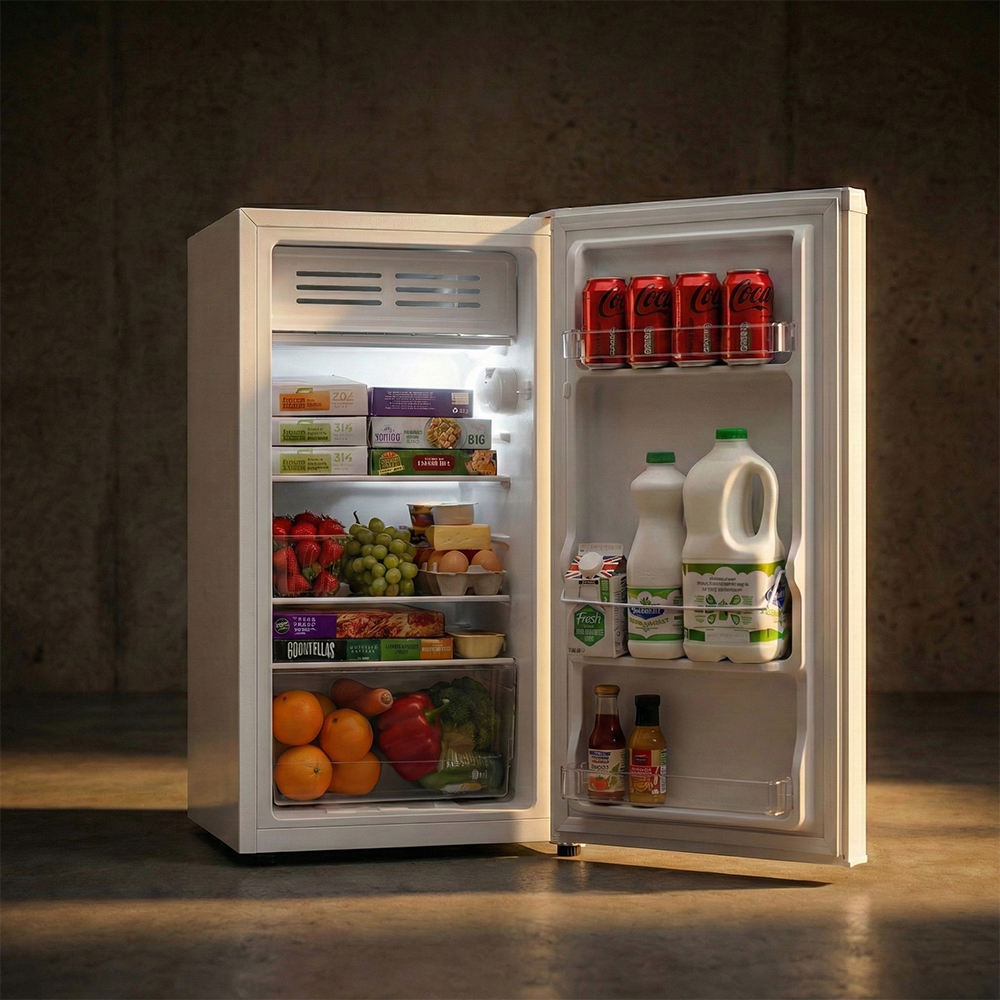 누비아 소형냉장고 NRFO83W 80L 화이트