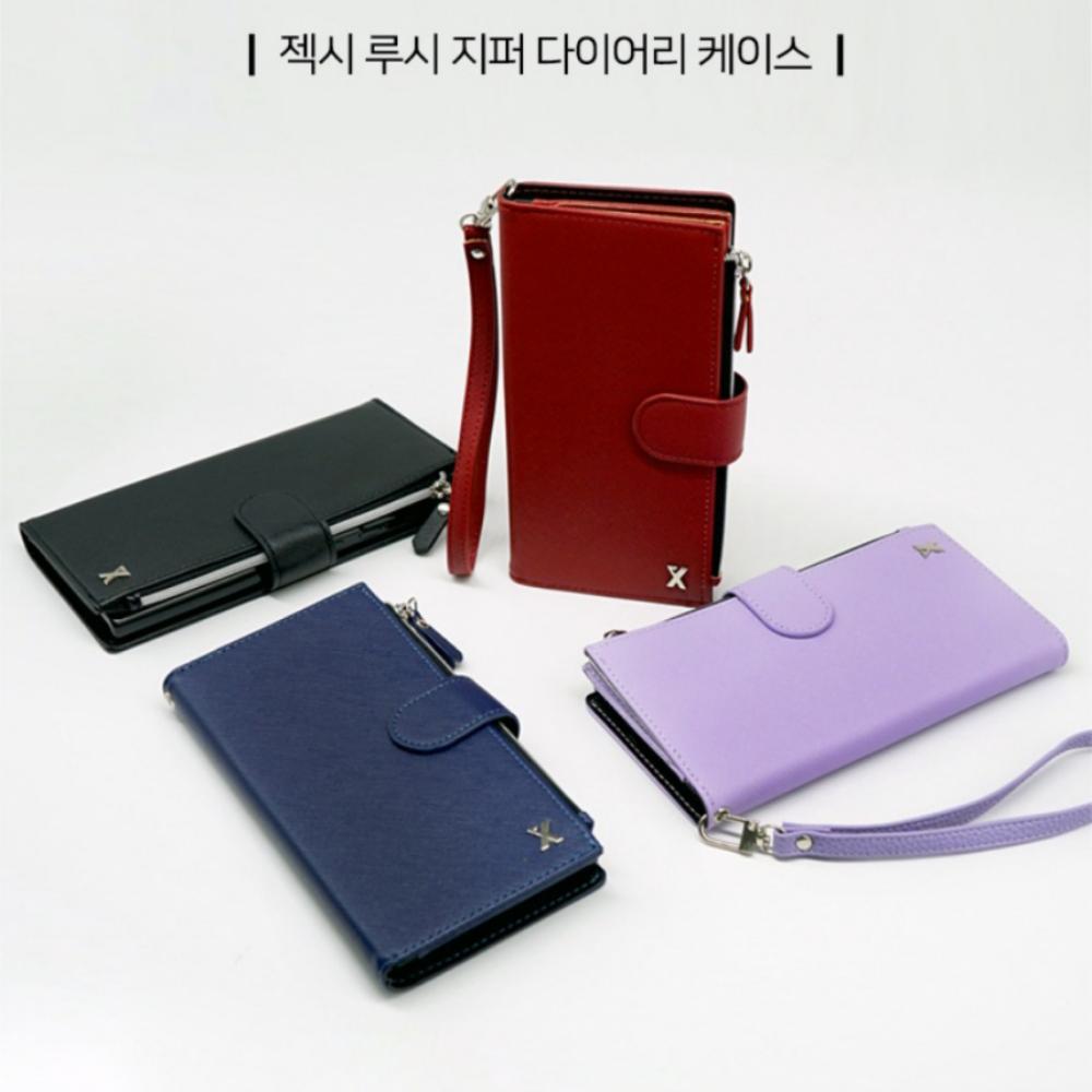 사피아노 패턴 지갑 폰케이스 루시 레드, 갤럭시S25엣지 SM-S937N - 상세 이미지 2