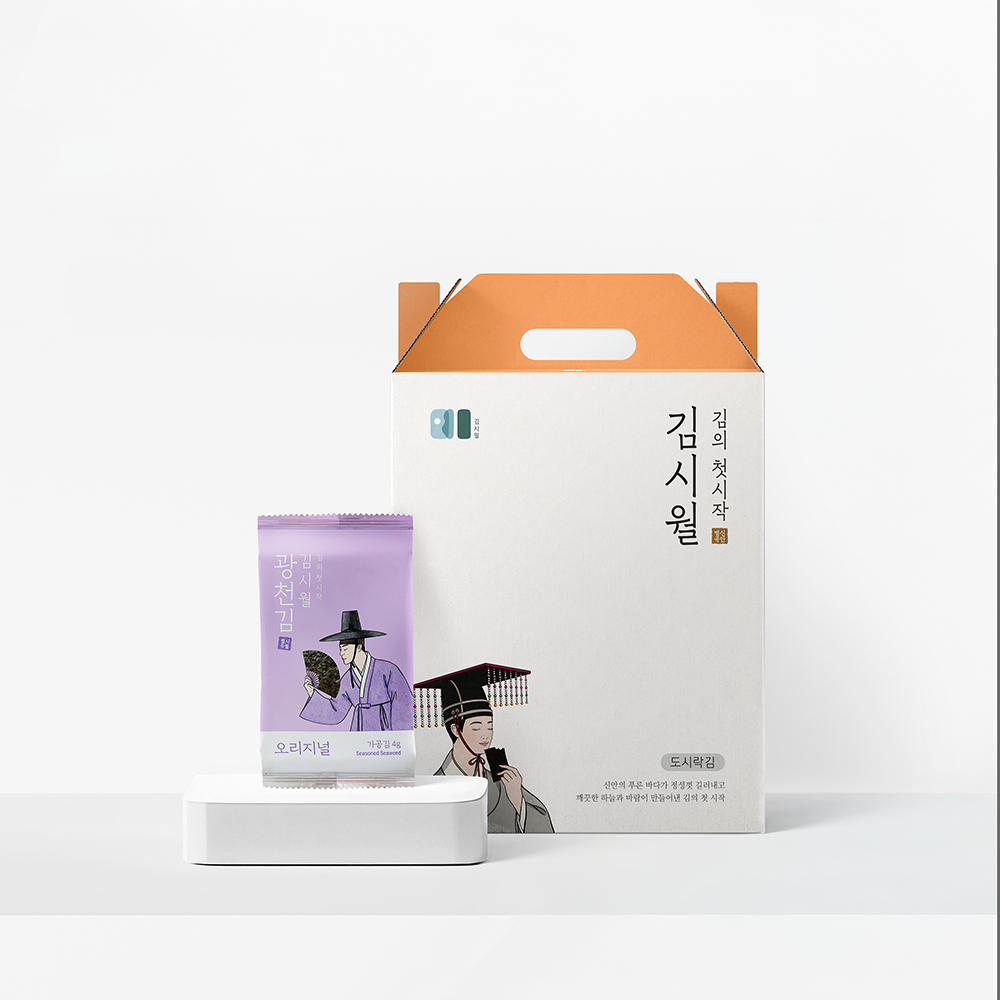 김 설선물세트 신안 임자도 김시월 도시락김 4gX18개 명절 선물셋트