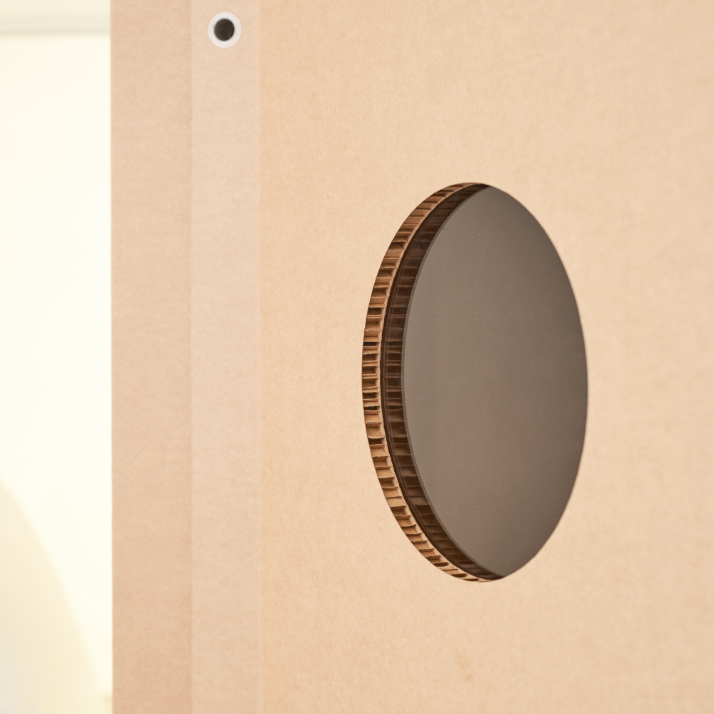 페이퍼팝 1인 종이방 방음 폰 부스 조립식 간이 소형 작은 공간