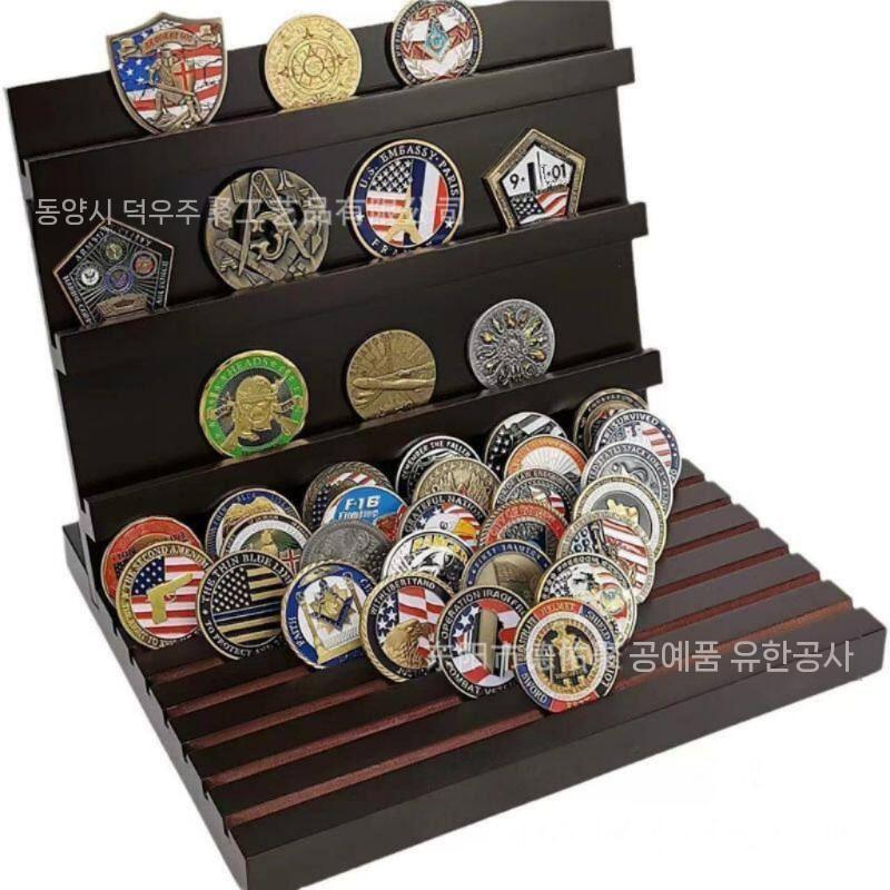 코인거치대 주화메달 디스플레이 스탠드형 소장용 진열 받침대 - 상세 이미지 4