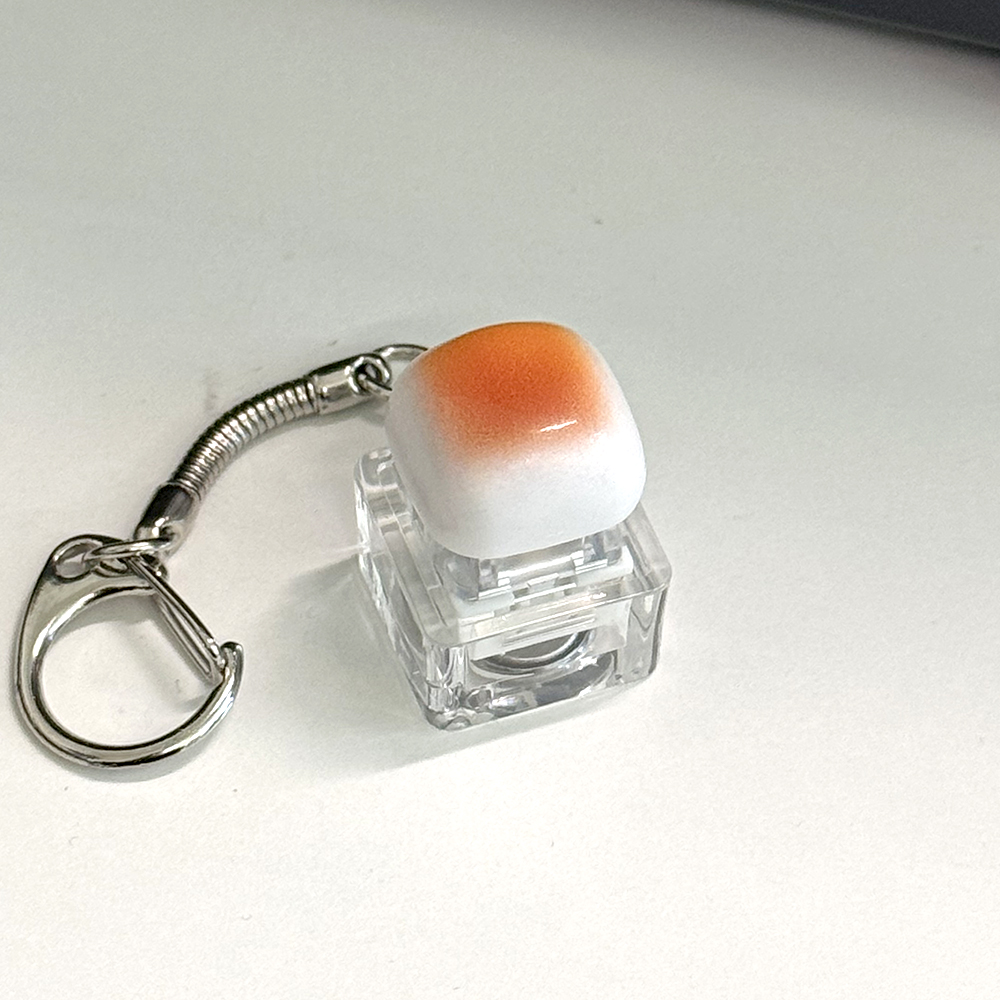식빵 LED 키캡 키링 빵모양 모닝빵 유광 키홀더 악세사리 6종 이미지 3