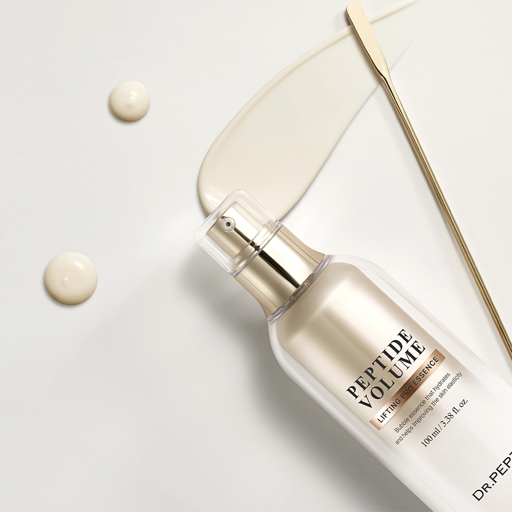 닥터펩티 펩타이드 볼륨 리프팅 프로 에센스 100ml x2개 + (증정) 리프팅 2매 버블 제형 거품에센스 이미지 3