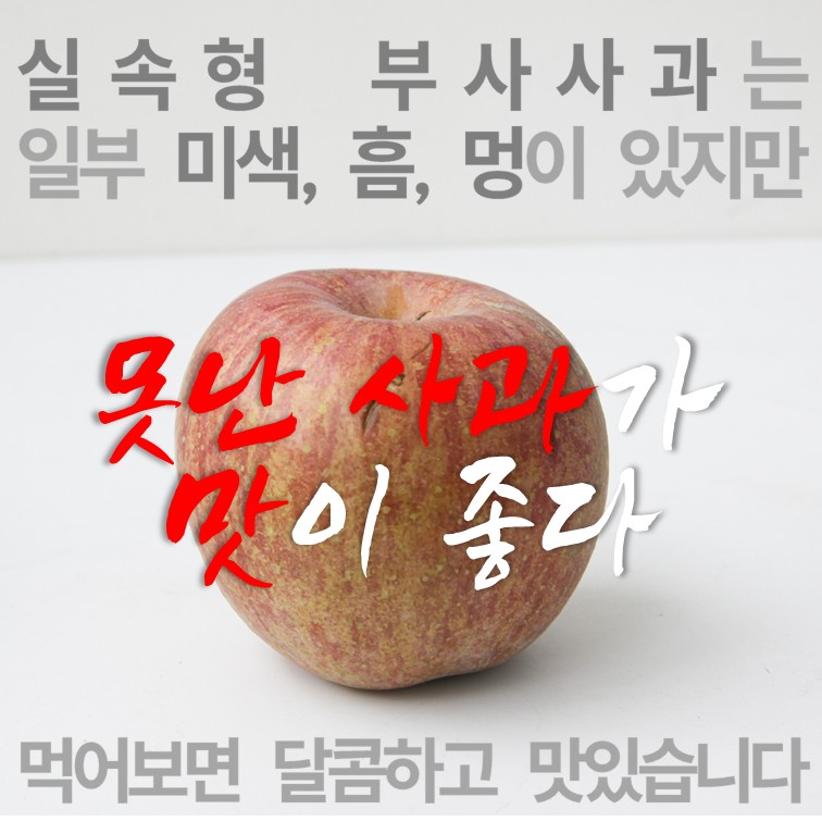 경북사과 청송사과 안동사과 부사사과 사과선택법