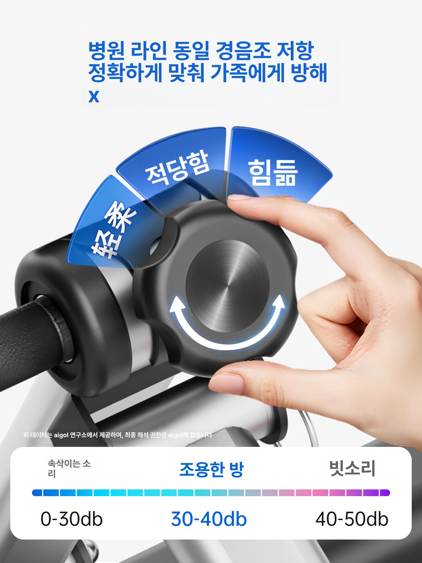 가정용 다리 재활 훈련 실내 사이클 어르신 하체 운동 접이식 자전거 크리스탈실버손발분리근육마사지넓은발판높이저항 - 상세 이미지 3