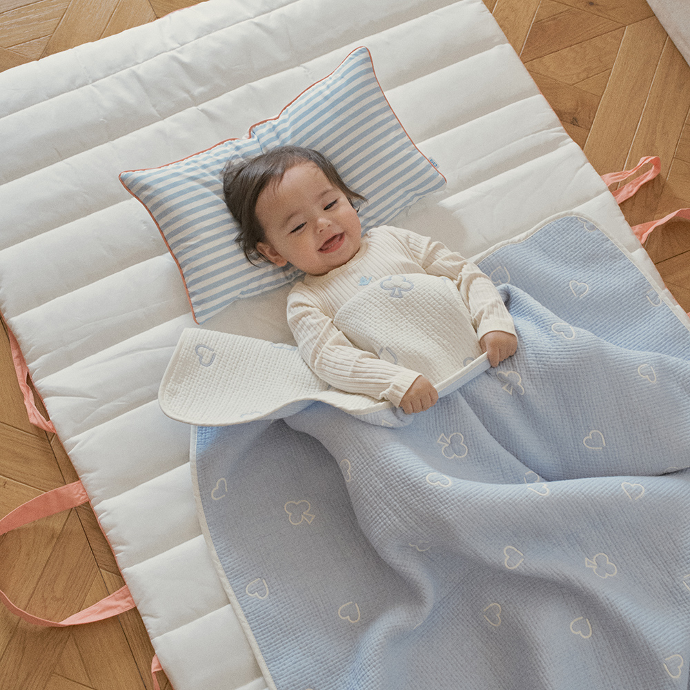 [바로발송] 올포홈 캔디팝 어린이집 낮잠이불 사계절 냉감 낮잠패드 등원준비물 레몬캔디