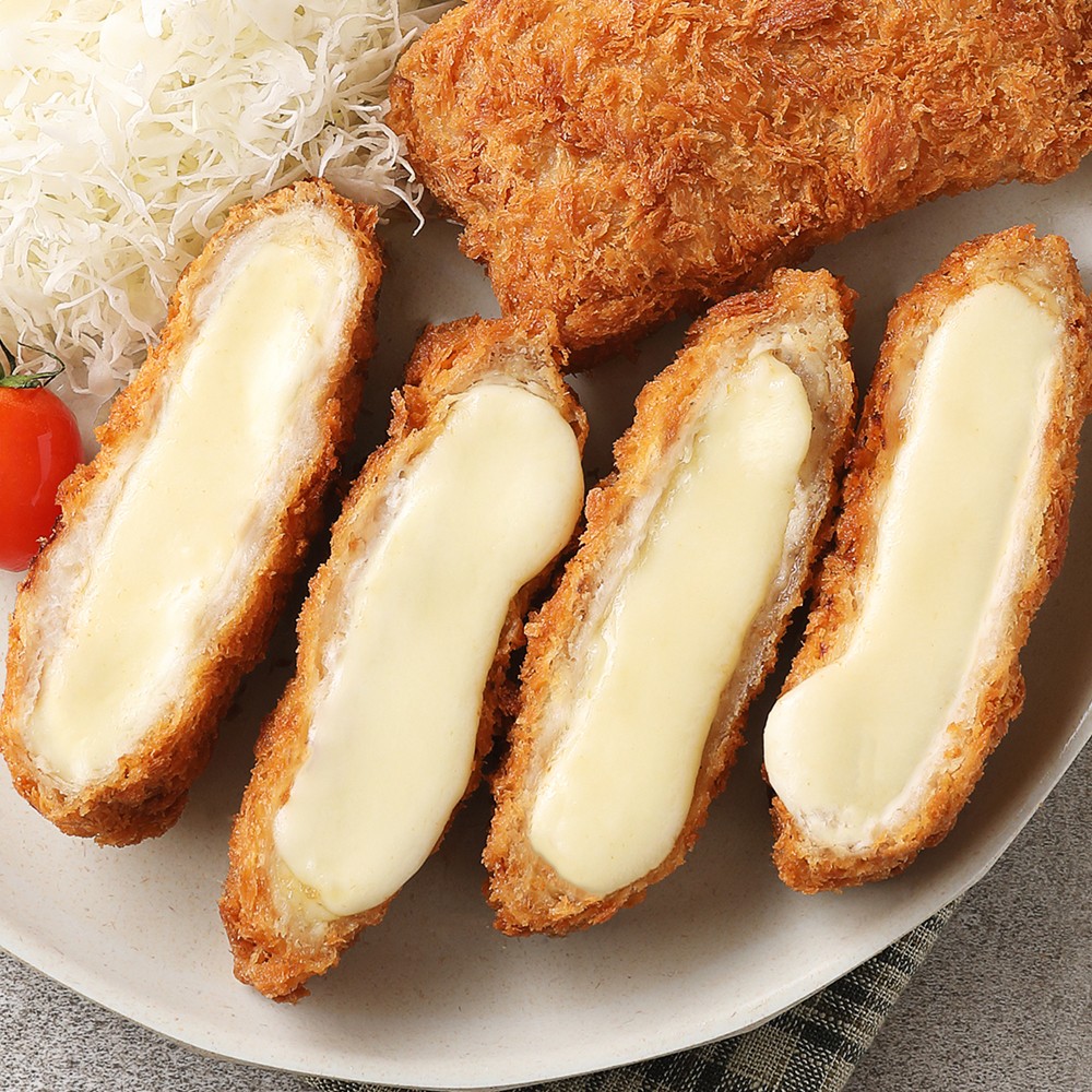 [푸딩팩토리] 치즈마니돈까스 260g (2개입) 냉동돈까스 치즈가득 간편조리 이미지 6