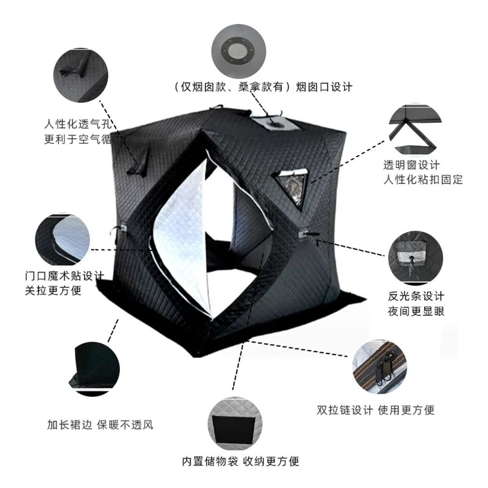 리멤버셀 겨울 화목난로 빙어 굴뚝모델 C. 34인용 굴뚝형문 2개 창문 2개 통풍구 2개 - 상세 이미지 3