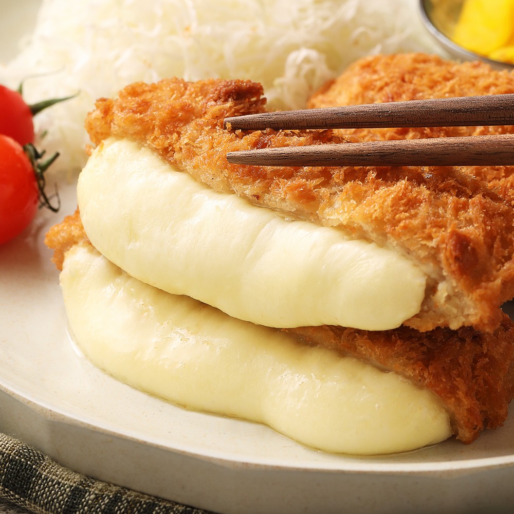 [푸딩팩토리] 치즈마니돈까스 260g (2개입) 냉동돈까스 치즈가득 간편조리 - 상세 이미지 2