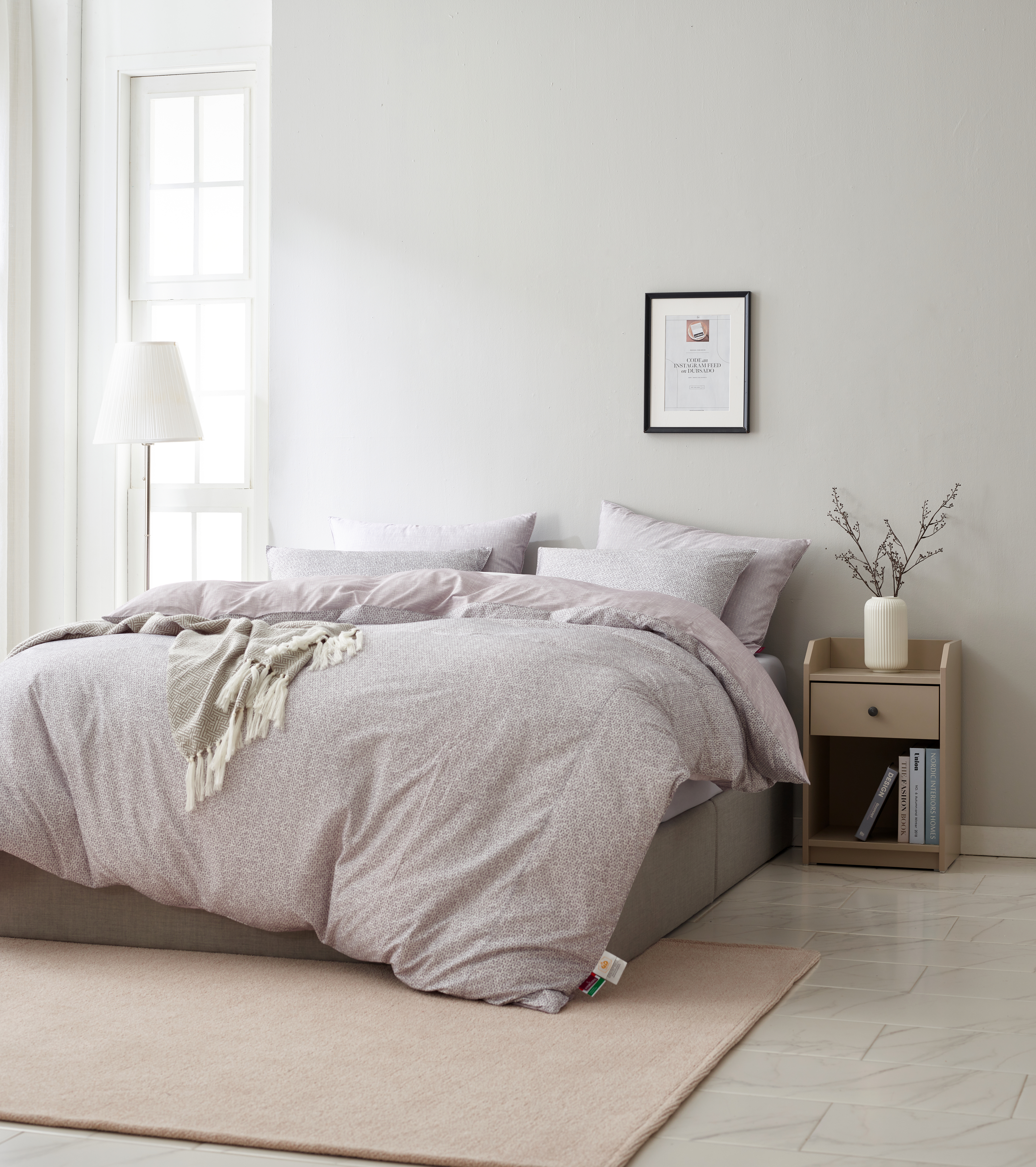 먼지 없는 알러지 케어 일체형 헝가리 구스 차렵이불 [겨울용]