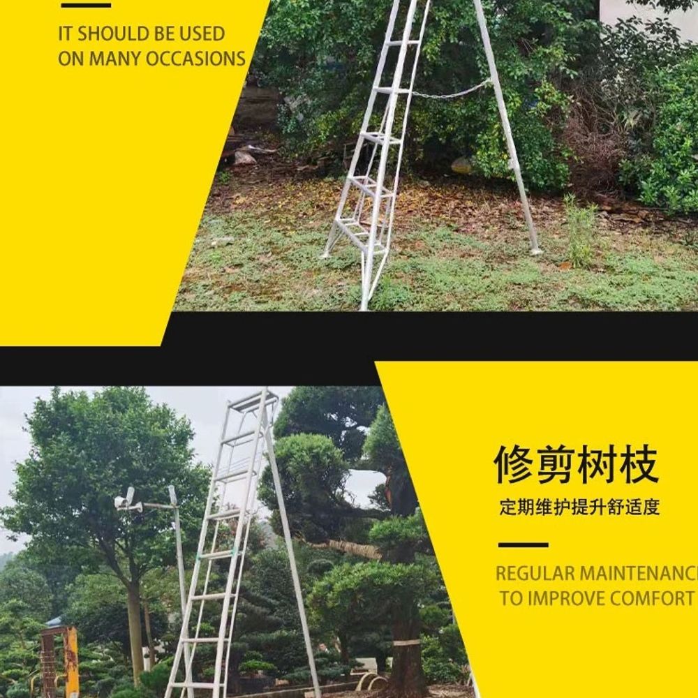 리멤버셀 과수원사다리 발판 원예 전지용 작업 G. 8단계 2.74미터, A. 단면 사다리 - 상세 이미지 3