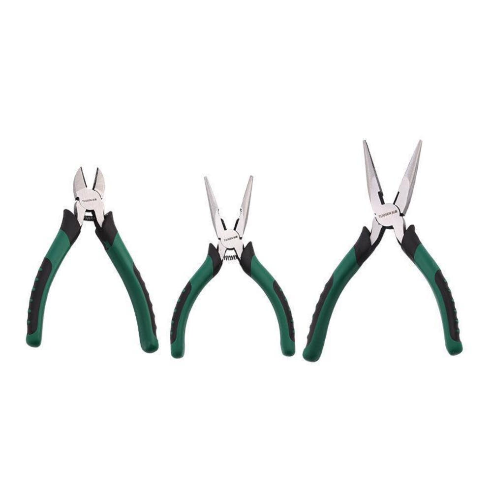 정밀 작업용 롱노즈 다용도 수공구 낚시 바늘 제거 전선 피복 집게 이미지 6