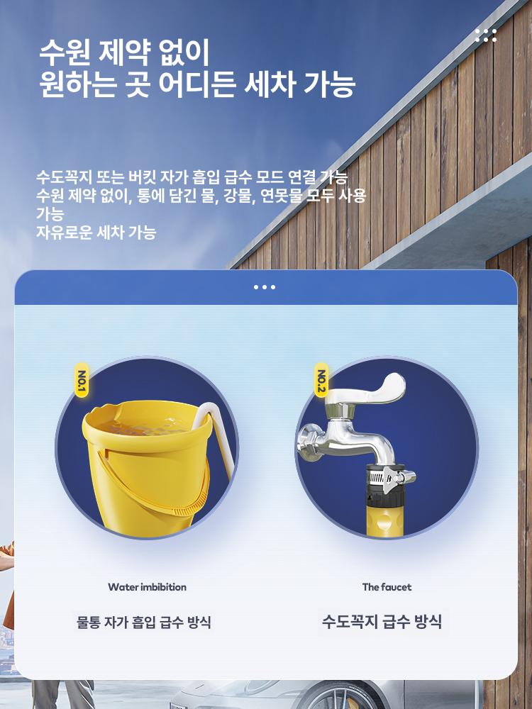하수구 수도 배관 청소 녹물 제거 호스 노즐 세척기 Shenwu 1 롤러 포함 788 80 13m - 상세 이미지 2