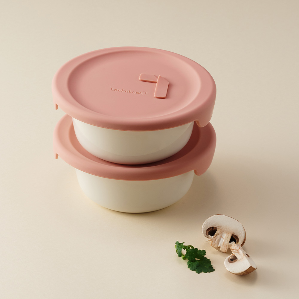 락앤락 리뉴얼 바로한끼 도자기 국용기 600ml 2개세트 (LLC304S2) 제품 이미지