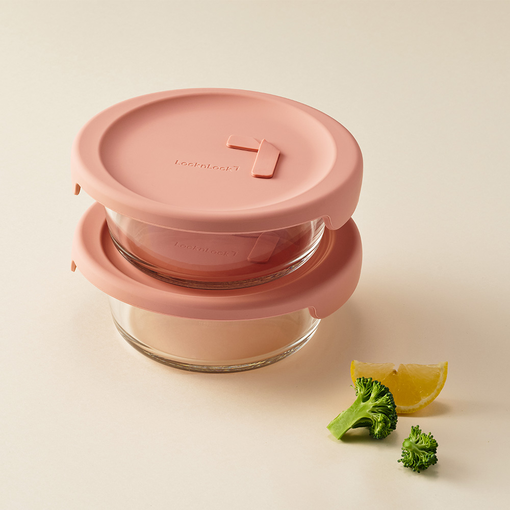 락앤락 리뉴얼 바로한끼 유리 국용기 600ml 2개세트 (LLG304S2) 제품 이미지