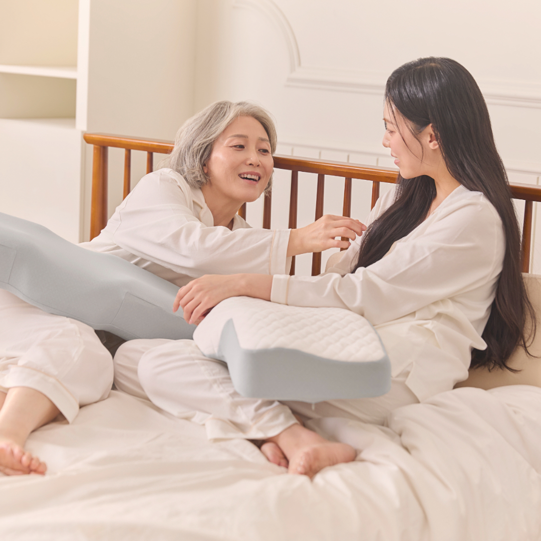 슬리필로우 낮은 경추베개 더 로우 오가닉코튼 목디스크 거북목 일자목 코골이 황토 기능성베개