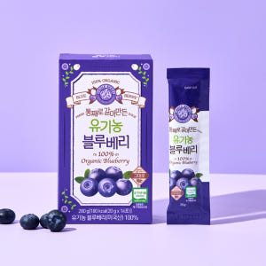 홀베리 통째로 갈아만든 유기농 블루베리 과육이 느껴지는 리얼 블루베리 1... 맛있게 먹은 솔직 후기 - 상품 이미지 2
