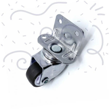 가구 이동용 회전식 소음방지 바퀴 책상 서랍장 수납장 하단 부착 이동 보조 철제