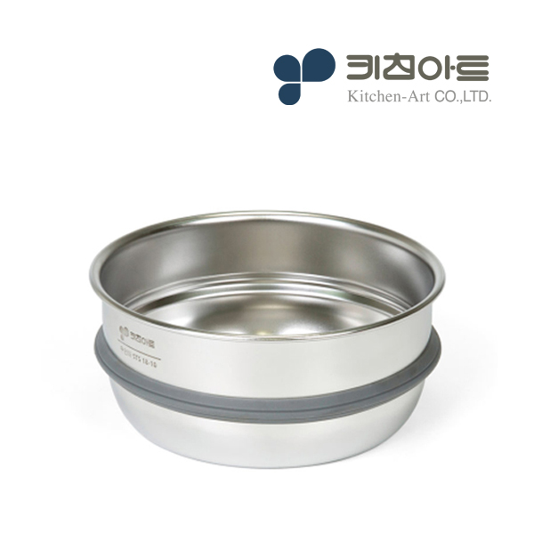 키친아트 무연마제 찜기 스텐304 찜판 무연마 채반 스티머 24cm - 상품 이미지