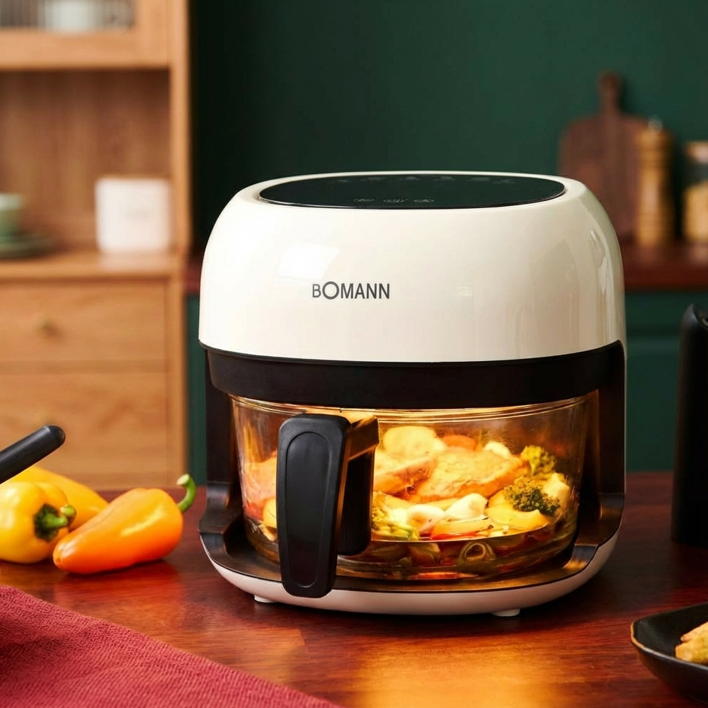 보만 저소음 원적외선 유리에어프라이어 4L AF41EG1I