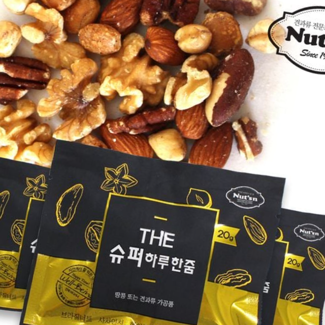 프리미엄 하루한줌견과 믹스넛 더슈퍼하루한줌 30봉 - 상품 이미지