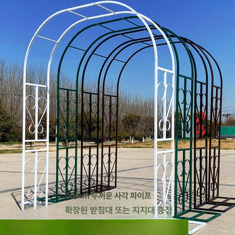 식물 지지대 포도나무 집게 지주대 키위 장미 토마토 블랙 1.4m x 2.3m 스완 중간 - 상세 이미지 4