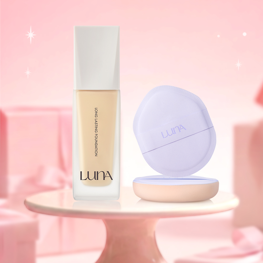[슈퍼적립] 루나 롱래스팅 파운데이션 30ml (+텐션핏 퍼프 1p 증정) 제품 이미지