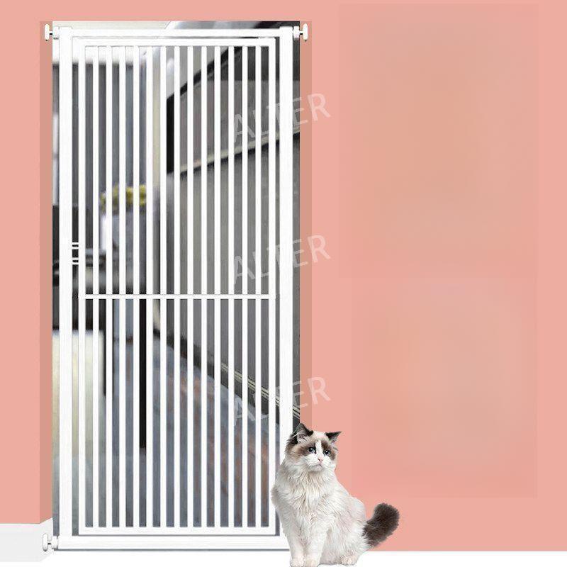 고양이 방묘문 방범창 펫 울타리 도어 강아지 펜스 높이 80cm 너비 81-83cm - 상세 이미지 2