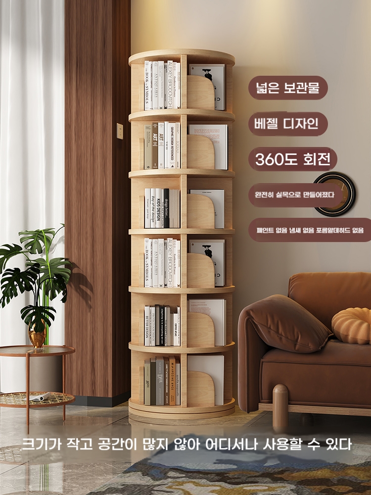 코너수납장 코너장 모퉁이 우드 화이트 삼각 A. 수입 원목 46단 1겹 통나무 색상 확대 - 상세 이미지 4