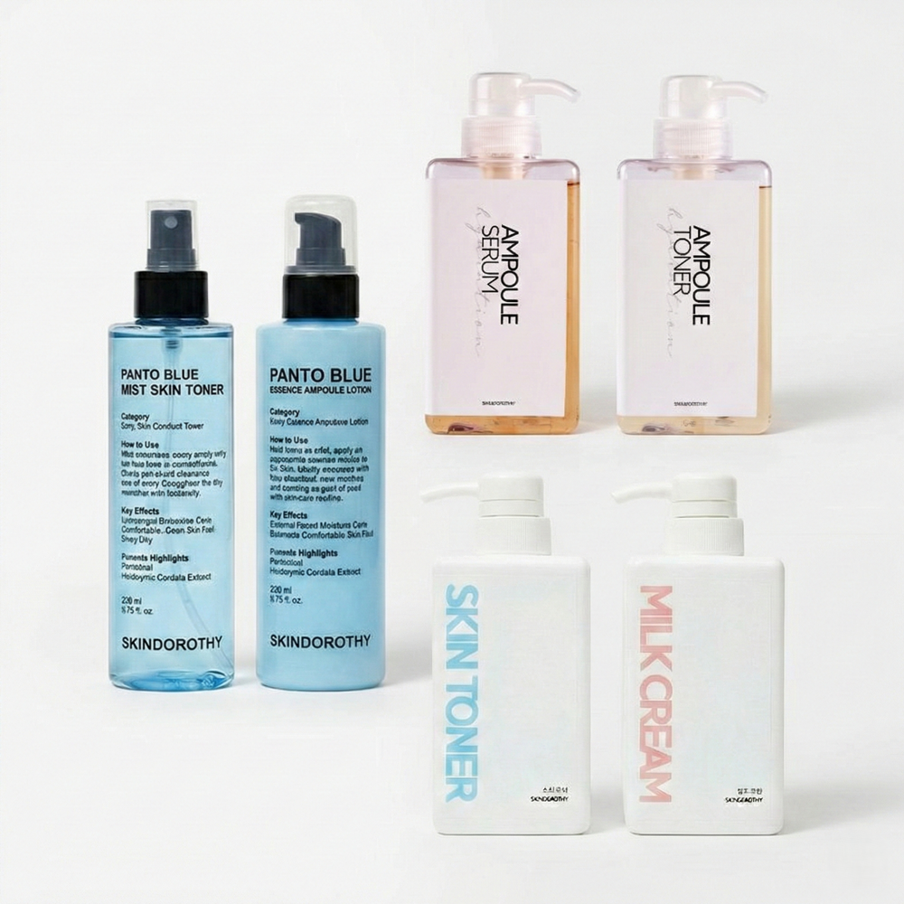 스킨도로시 청소년 민감성인 스킨로션 세트 기초화장품 제품 이미지