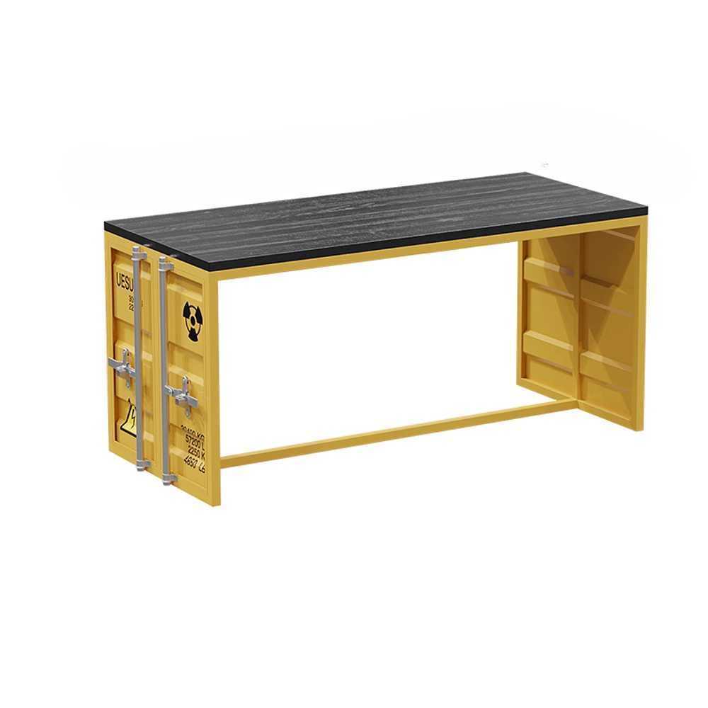 컨테이너 의자 테이블 카페 고깃집 레스토랑 테마 120x70x75cm - 상품 이미지